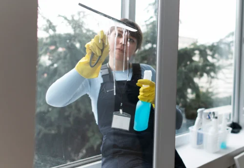 Nettoyage de vitres intérieures et extérieures à Laas